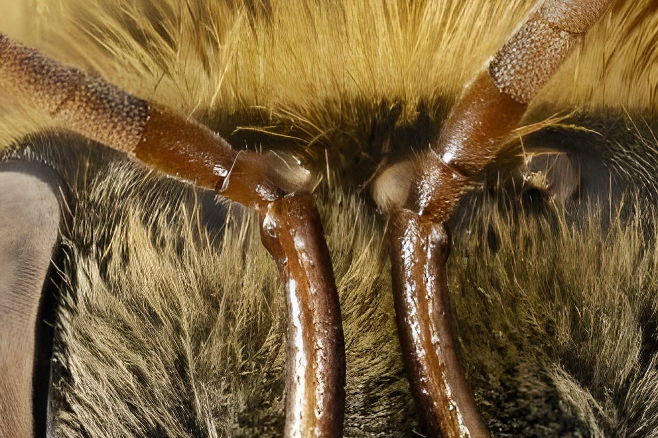 Stingless bee, upscaled 4× by PixelForge
