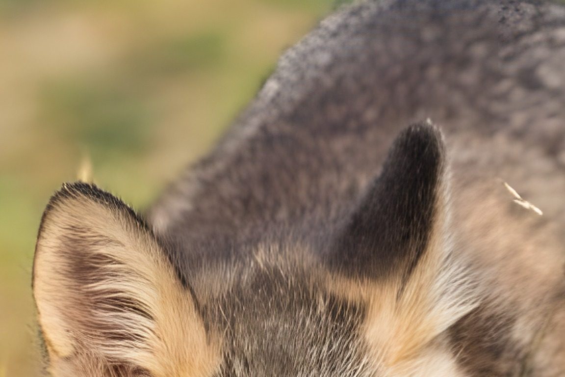 Young red fox, upscaled 4× by PixelForge