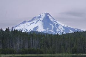 Mountain lake, original, enlarged normally